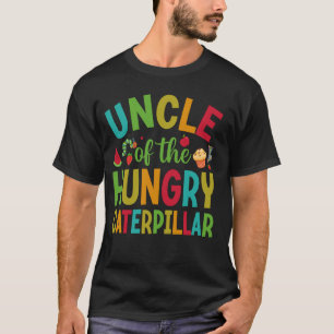 Camiseta Tio Da Lagarta Comilona Fofa Aniversário De 1 Ano