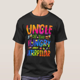 Camiseta Tio Da Lagarta Comilona Fofo Aniversário De 1 Ano