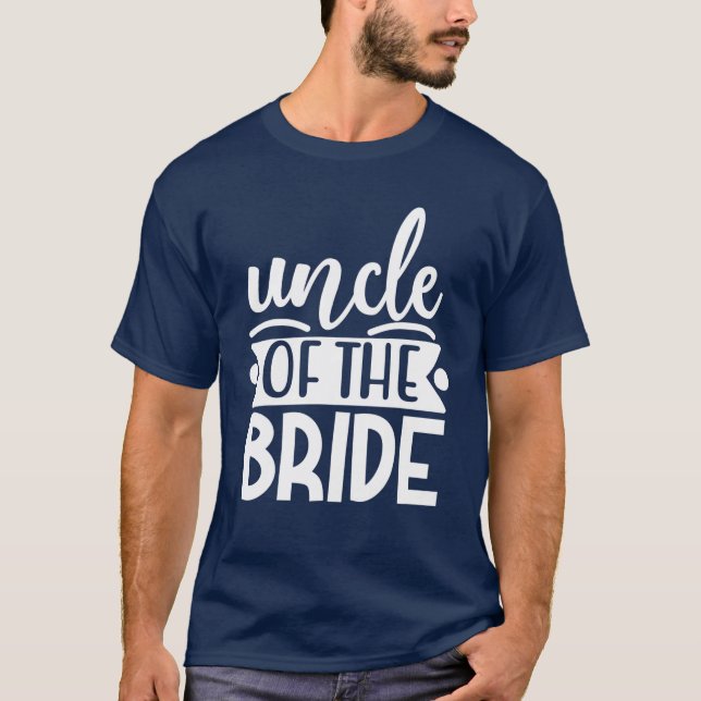 Camiseta Tio Da Noiva Combinando Casamento E B (Frente)