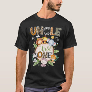 Camiseta Tio Da Selva Safari primeiro aniversario Selvagem