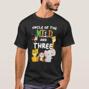 Camiseta Tio Da Selvagem E Três Jardins Zoológicos Safari