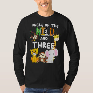 Camiseta Tio Da Selvagem E Três Jardins Zoológicos Safari
