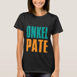Camiseta Tio de backprint padrinho herói padrinho sobrinha