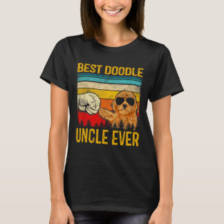 Camiseta Tio de Dólar Ever Goldendoodle Cachorro Presente F