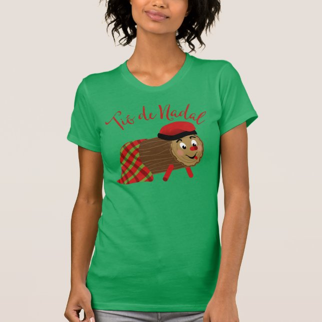 Camiseta Tio De Nadal (Frente)