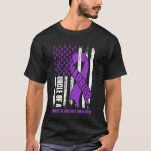 Camiseta Tio de Um Guerreiro Seg Ter Conscientização da Vio