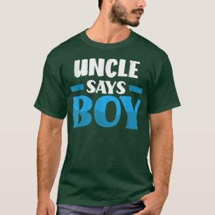 Camiseta Tio Diz Menino Sexo Festa de Revelação