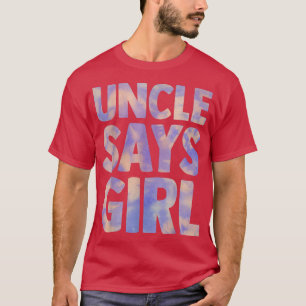 Camiseta Tio diz que sexo feminino revela gravidez