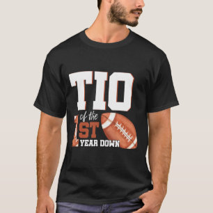 Camiseta Tio do Aniversário de 1 Ano de Futebol 1º Ano D
