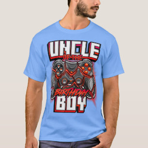 Camiseta Tio do Aniversário Garoto Correspondente Vídeo da