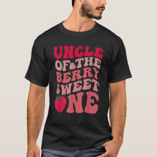 Camiseta Tio Do Berry Sweet One Strawberry First Birt