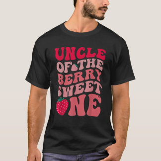 Camiseta Tio Do Berry Sweet One Strawberry First Birt