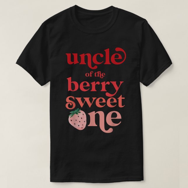 Camiseta Tio do Berry Sweet One Strawberry Primeiro (Frente do Design)