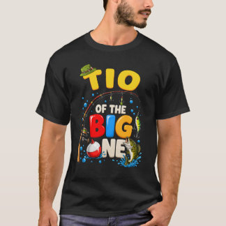 Camiseta Tio do Grande Pescador de Aniversário Família Par