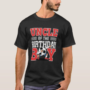 Camiseta Tio do Menino de Aniversário Futebol Dab Celebraçã