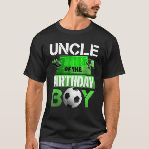 Camiseta Tio do Menino do Aniversário Futebol Esporte Corre