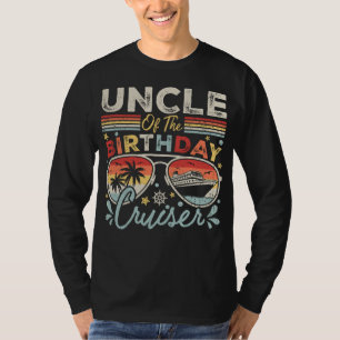 Camiseta Tio dos Homens das Férias do Cruzeiro de Aniversár