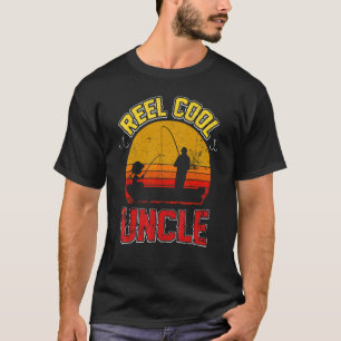 Camiseta Tio E Niece Pescador Reel Tio Legal