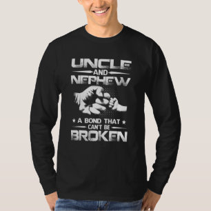 Camiseta Tio e Sobrinho Um Bond que não pode ser quebrado