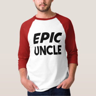 Camiseta Tio épico Engraçado