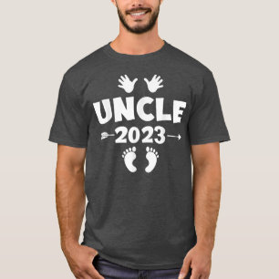 Camiseta Tio Est 2023 Promovido Para Ser Tio Gravidez