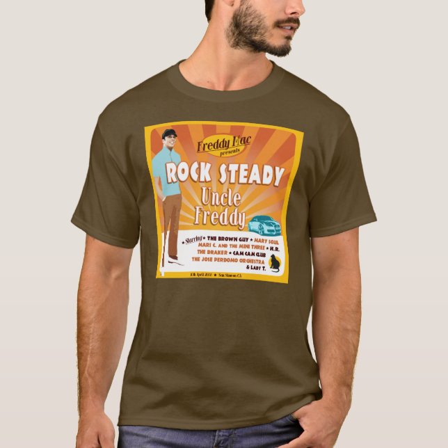 Camiseta Tio estável Freddy (Frente)