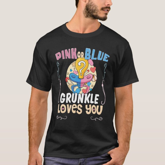 Camiseta Tio Ev, Tio Excelente, Adora Tio Rosa ou Azul (Frente)