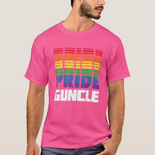 Camiseta Tio Gay Guncle e Orgulho Familiar Fabuloso do Irmã