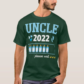 Camiseta Tio Gender Reveal Boy 2022 Engraçada Gravidez Anno