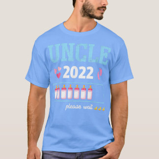 Camiseta Tio Gender Reveal Girl 2022 Engraçada Gravidez Ann
