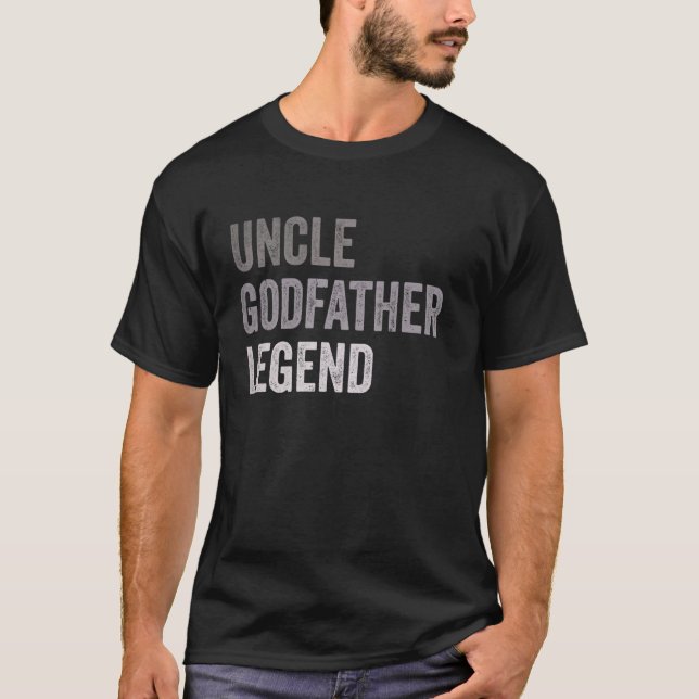 Camiseta Tio Goddad Legend Gift (Frente)