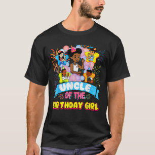 Camiseta Tio Gracie, Canto do Aniversário Bonecas Festa Fes