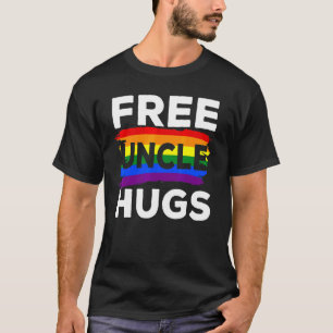 Camiseta Tio Hugs De Tio Isento De Lgbt Orgulho gay Corresp