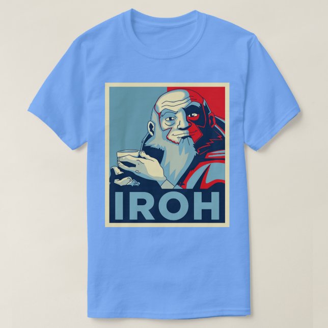 Camiseta Tio Iroh Avatar (Frente do Design)