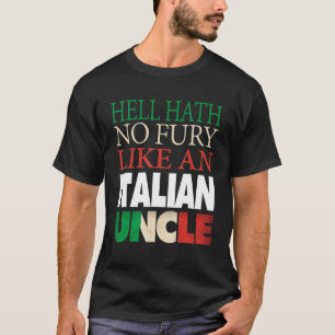 Camiseta Tio Italiano Para Irmãos E Tios