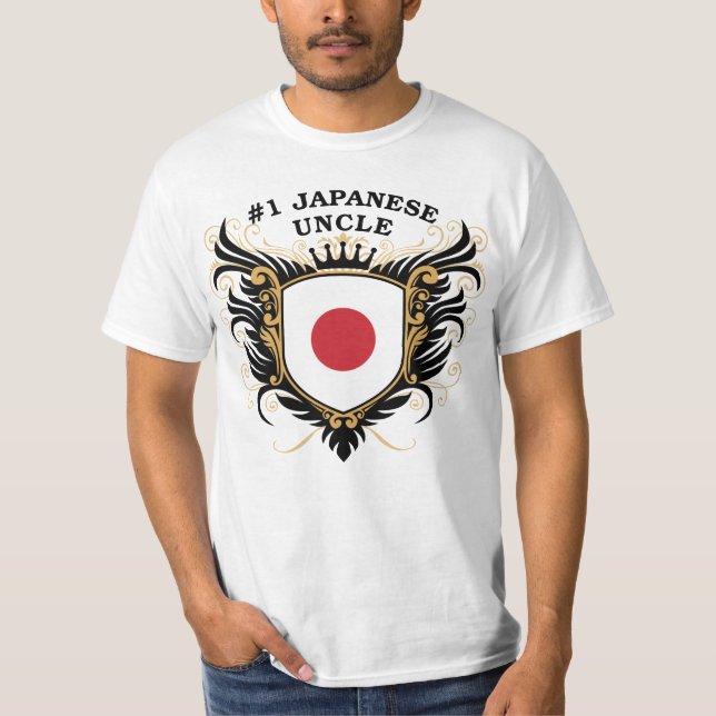 Camiseta Tio japonês do número um (Frente)