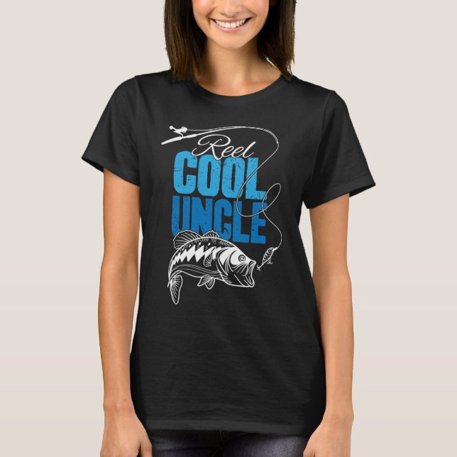 Camiseta Tio Legal Divertido de Pesca (Frente)