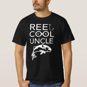 Camiseta Tio legal do carretel - tio Etapa-Pai Pai da pesca