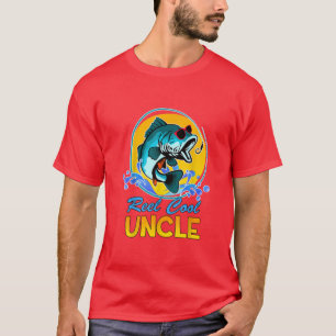 Camiseta Tio Legal Pesca Óculos-de-sol Engraçados Pais D