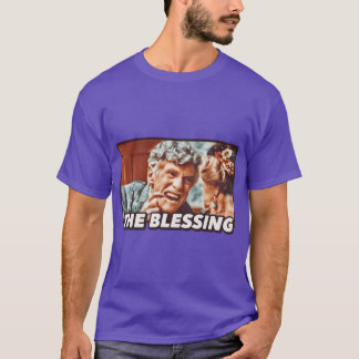 Camiseta Tio Lewishe Abençoando Presente de Férias de Natal