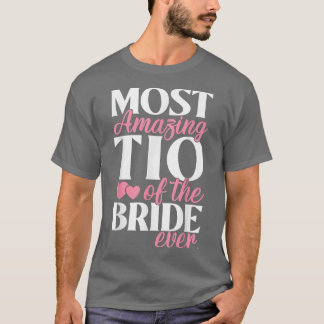 Camiseta Tio mais surpreendente do casamento nobre