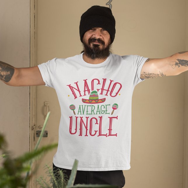 Camiseta Tio Médio de Nacho (nacho average uncle)