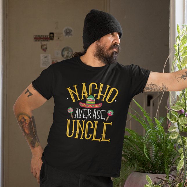 Camiseta Tio Médio de Nacho (nacho average uncle)