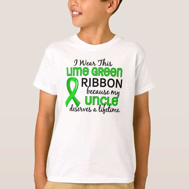 Camiseta Tio Merecimento Vida Linfoma (Frente)