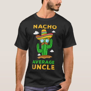 Camiseta Tio Mexicano Nacho Médio Cinco De Mayo Fies