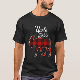 Camiseta Tio Moose Red Xadrez Pajama