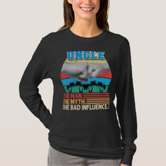 Camiseta Tio O Homem Mite A Má Influência Do Dia Do Pai