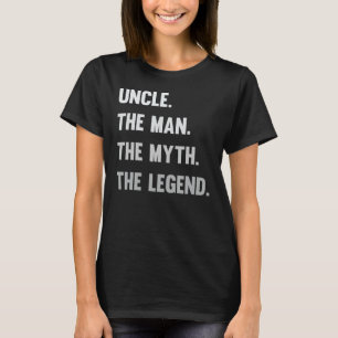 Camiseta Tio O Homem O Mito A Lenda