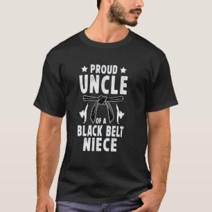 Camiseta Tio Orgulhoso Clássico De Uma Sobrinha De Faixa Pr