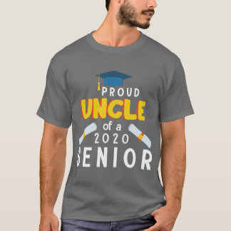 Camiseta Tio Orgulhoso De Um Estudante Mais velho 2020 Form